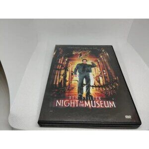 Night at the Museum (DVD, 2007, Widescreen)(Ben Stiller, Shawn Levy, Bill Cobbs)